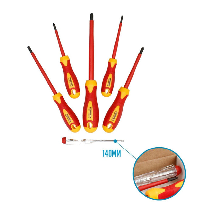 Set de șurubelnițe  Ferrestock (6 pcs)