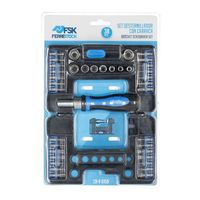 Set de șurubelnițe  Ferrestock 38 pcs
