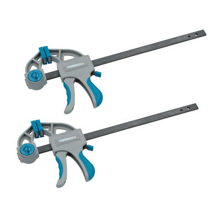 Clemă cu o mână Ferrestock Oțel Plastic (2 pcs)