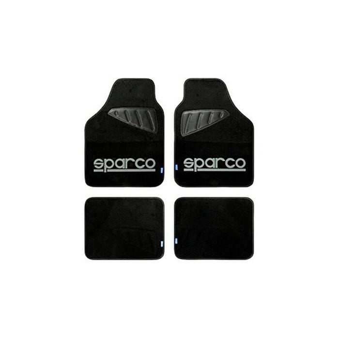 Set de covoraș pentru podea auto Sparco Universal Negru/Gri (4 pcs)