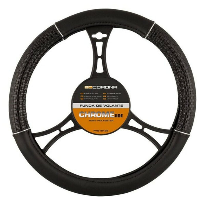 Capacul volanului BC Corona Chrome Line Universal (Ø 38,5 cm)
