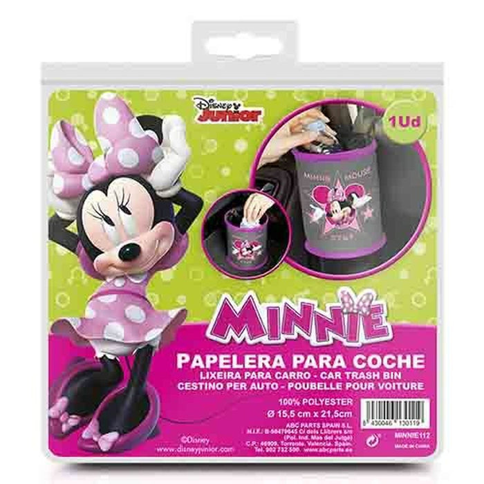 Coș de gunoi auto Minnie Mouse MINNIE112 Roz