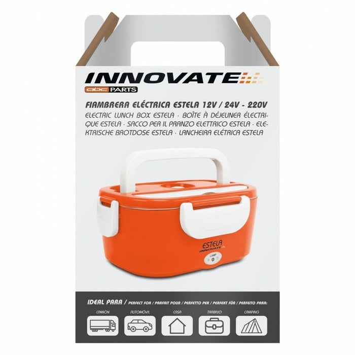 Cutie de Prânz Electrică Estela Innovate Portocaliu 12 - 24 V