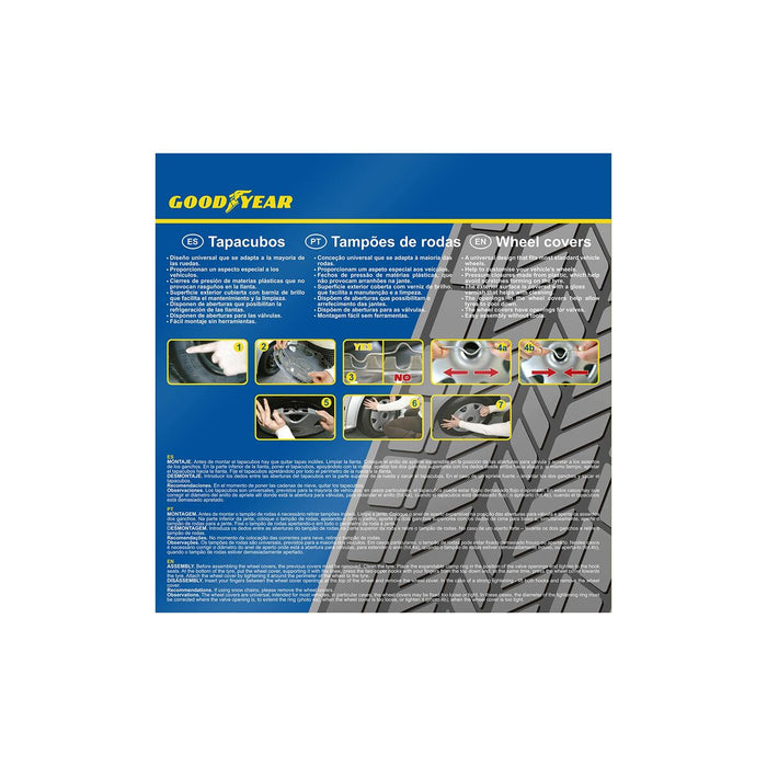 Capac de roată Goodyear IMOLA Negru 15"