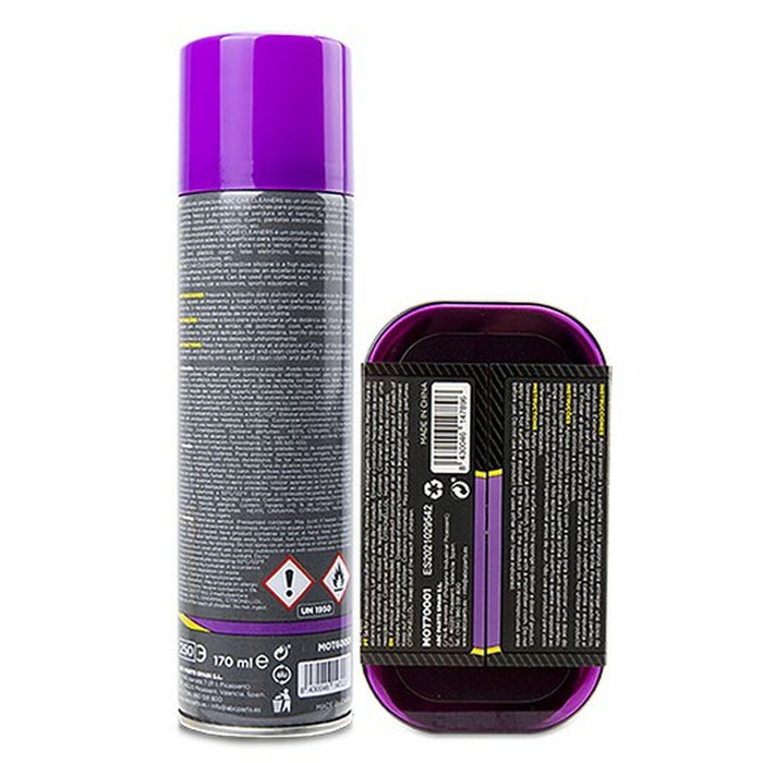 Kit de curățare et de depozitare ABC Parts ZABC12202 Soluție de curățat tabloul de bord Mașină nouă 170 ml 2 Piese