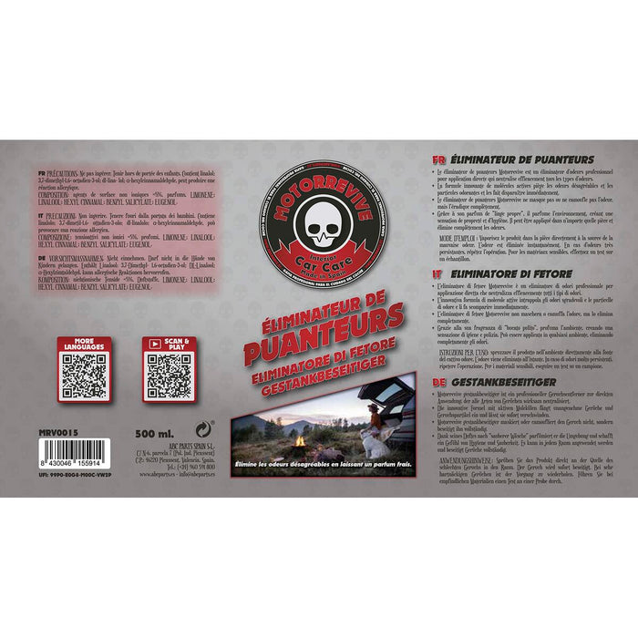 Eliminator de mirosuri Motorrevive 500 ml