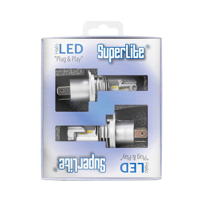 Kit de conversie Halogen LED Superlite BOM12311 H4 28 W 6500 K LED (2 Unități)