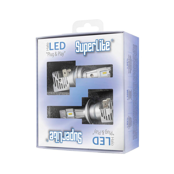 Kit de conversie Halogen LED Superlite BOM12312 H7 28 W 6500 K LED (2 Unități)