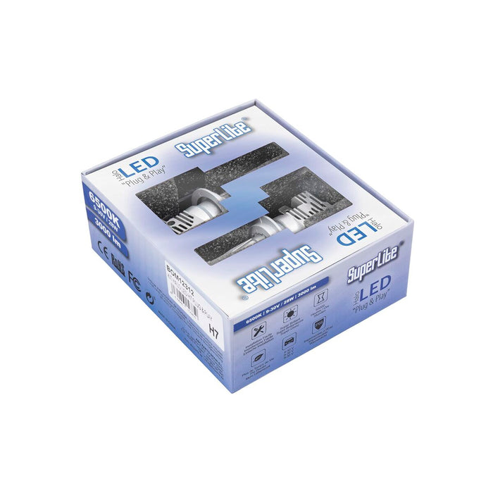 Kit de conversie Halogen LED Superlite BOM12312 H7 28 W 6500 K LED (2 Unități)