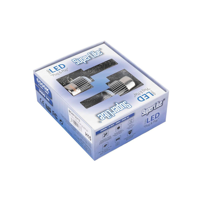 Kit de conversie Halogen LED Superlite BOM12313 H15 28 W 6500 K LED