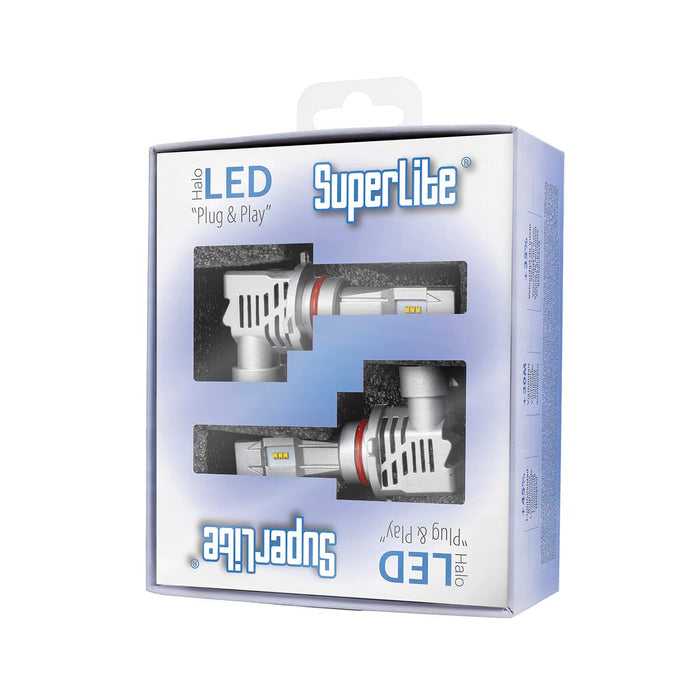Kit de conversie Halogen LED Superlite BOM12314 HB4 HB3 28 W 6500 K LED (2 Unități)