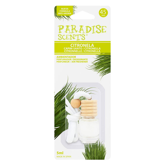Odorizant pentru Mașină Paradise Scents PER80180 Șnur pentru agățat Citronela 5 ml