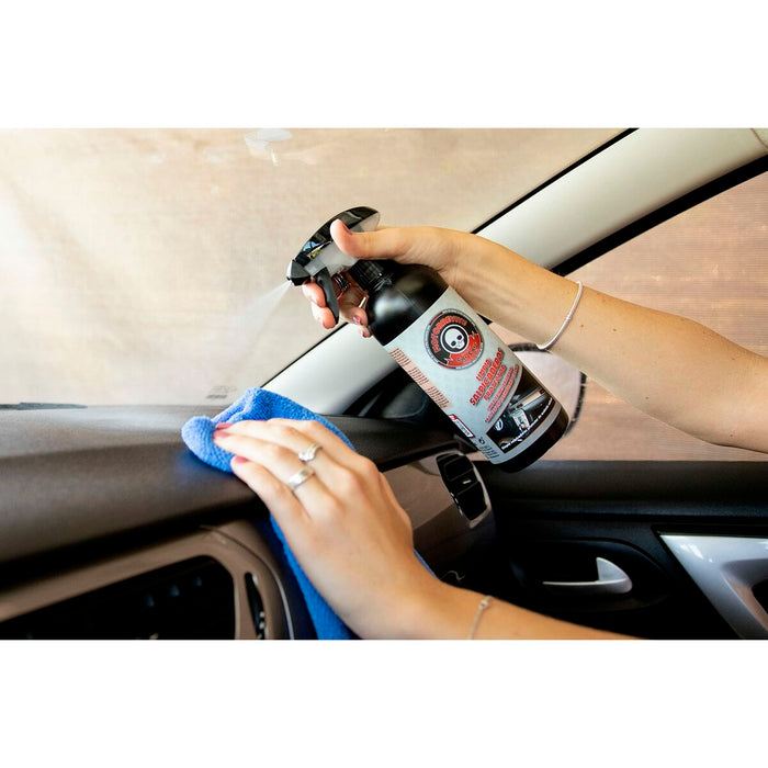 Kit de curățare et de depozitare Motorrevive Soluție de curățat tapițeria Soluție de curățat tabloul de bord 2 Unități