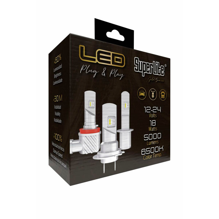 Kit de conversie Halogen LED Superlite Gold H4 18 W LED