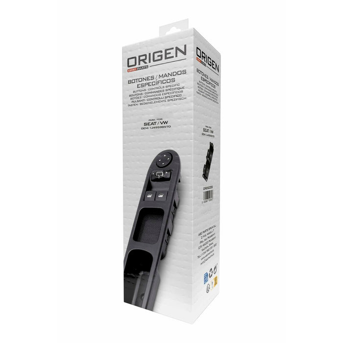 Buton de apăsare pentru geamuri electrice Origen ORG50200 Volkswagen Seat