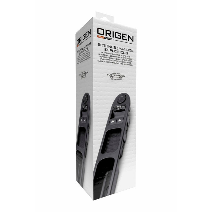 Buton de apăsare pentru geamuri electrice Origen ORG50209 Peugeot Citroën Fiat