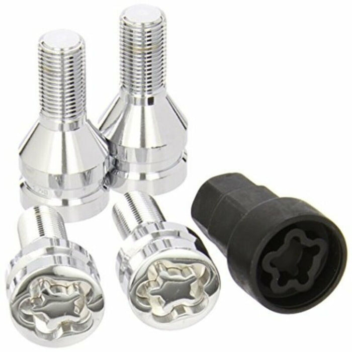 Șuruburi antifurt BC Corona 12x125 L24 17/19 Argintiu (4 uds)