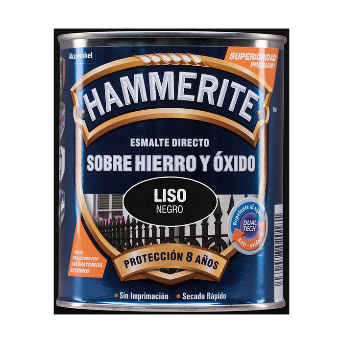 Lac antioxidant Hammerite 5093791 Negru 750 ml Strălucitor
