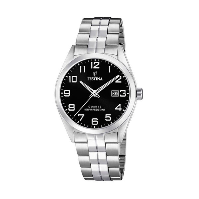 Ceas Bărbați Festina F20437/4 Negru Argintiu (Ø 40 mm)