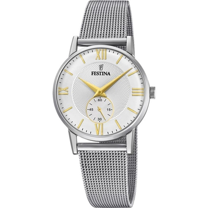 Ceas Bărbați Festina F20572/2 Argintiu