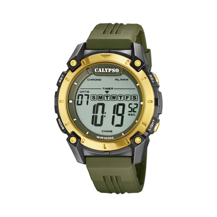 Ceas Bărbați Calypso K5814/1 Verde