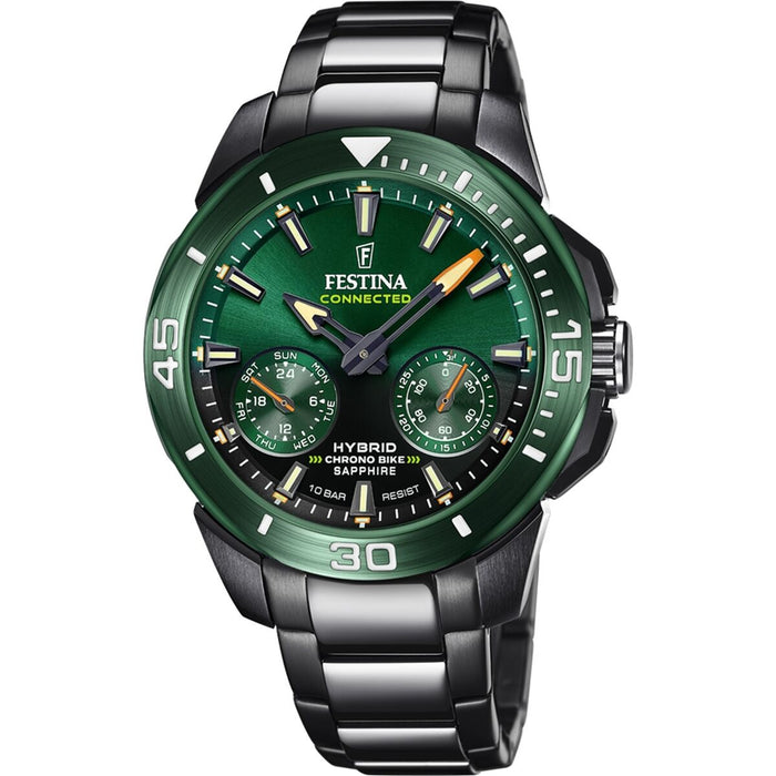Ceas Bărbați Festina F20646/1 Negru Verde