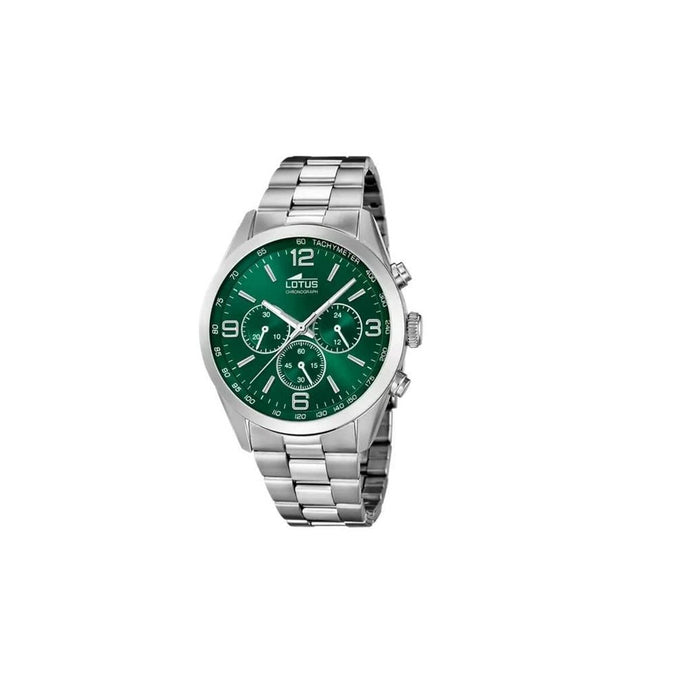 Ceas Bărbați Lotus 18152/F Verde Argintiu