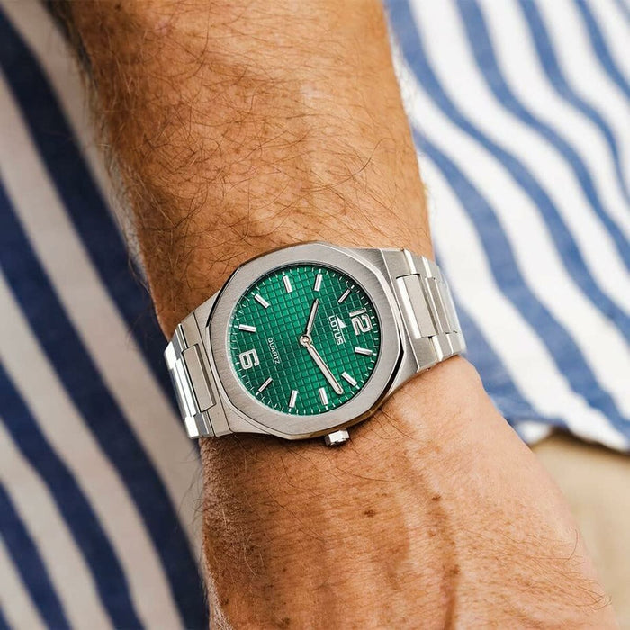 Ceas Bărbați Lotus 18841/3 Verde Argintiu (Ø 40 mm)