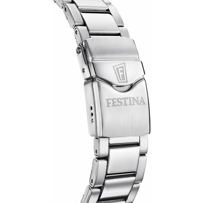 Ceas Bărbați Festina F20663/4 Portocaliu Argintiu