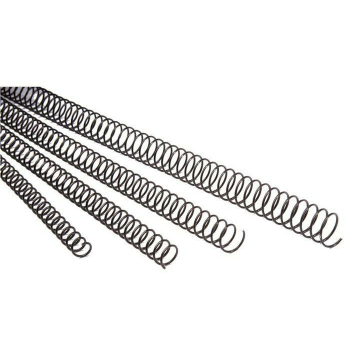 Spirale de legare GBC 5.1 100 Unități Metal Negru Ø 22 mm
