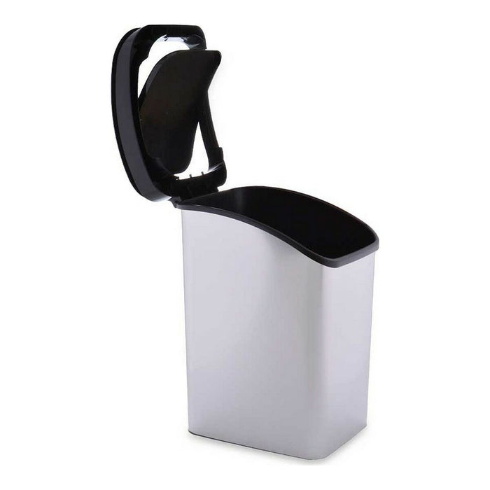 Coș de gunoi pentru hârtie 23 L Basculantă Argintiu Plastic (27,3 x 43,7 x 34 cm)