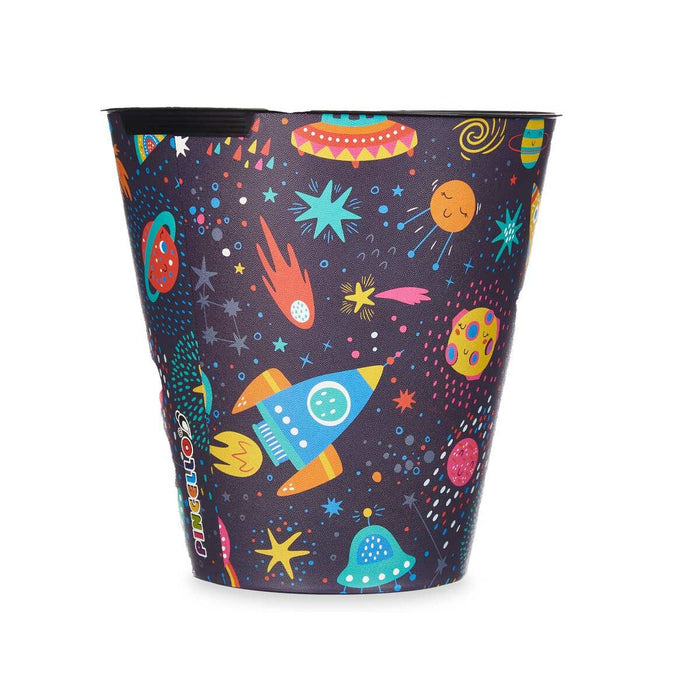 Coș de gunoi pentru hârtie Multicolor Plastic Navă spațială 10 L