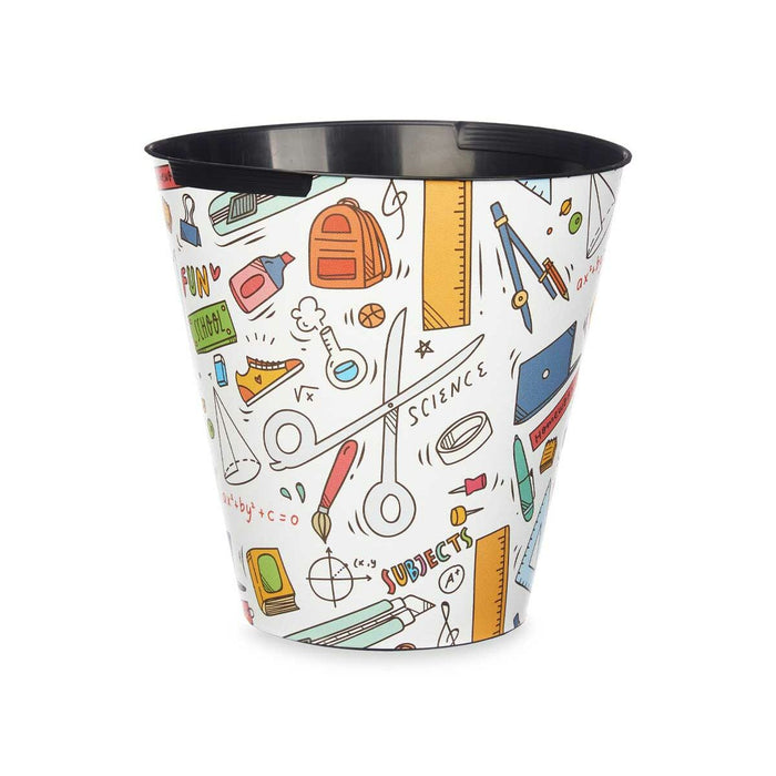 Coș de gunoi pentru hârtie Multicolor Plastic Şcoală 10 L