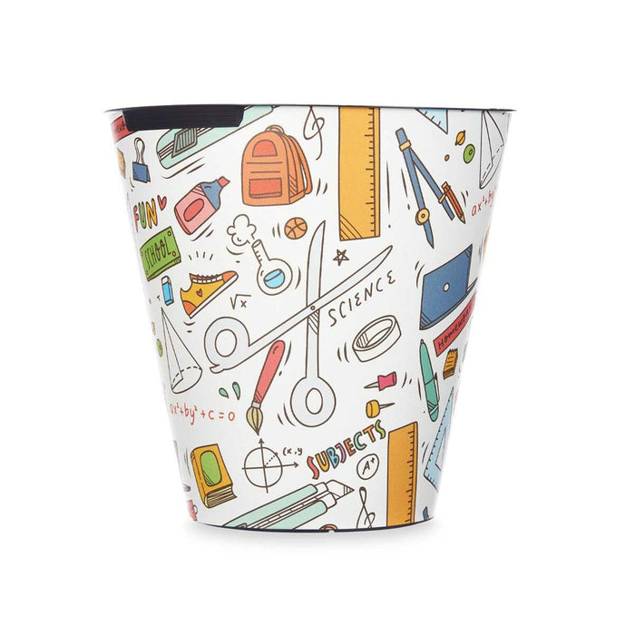 Coș de gunoi pentru hârtie Multicolor Plastic Şcoală 10 L