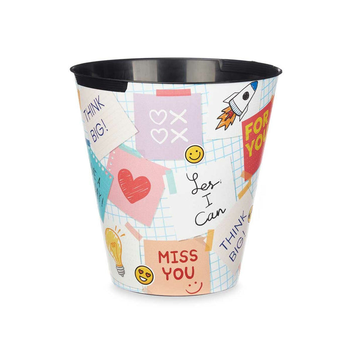 Coș de gunoi pentru hârtie Multicolor Plastic 10 L