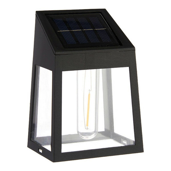 Lampă solară 6,6 x 13 x 9,3 cm Negru Plastic