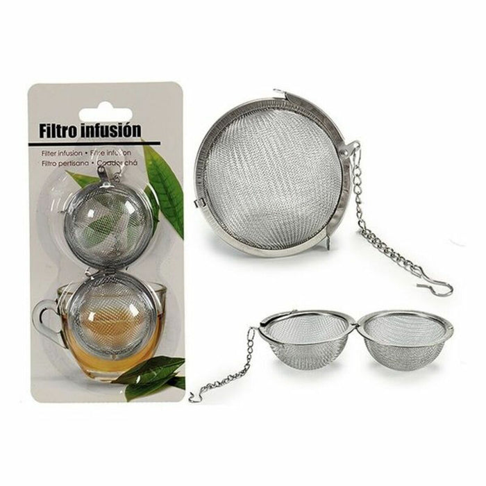 Filtru para infuzii 8430852258441 Argintiu Metal