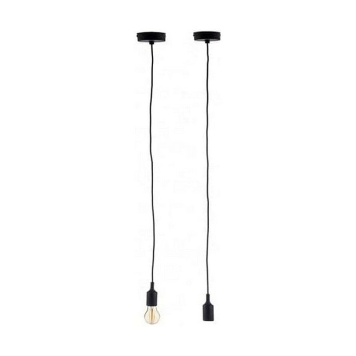 Lustră industrial Negru Plastic