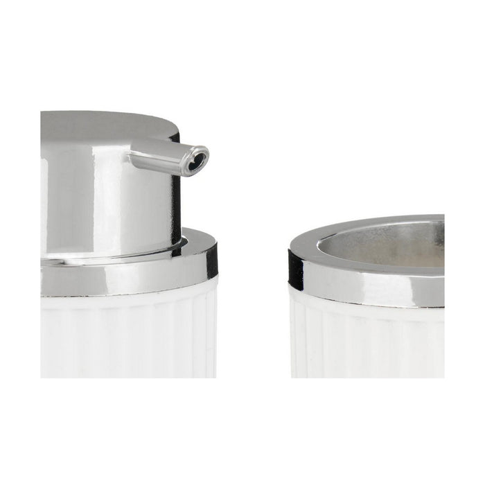 Set de Baie 3 Piese Alb Plastic