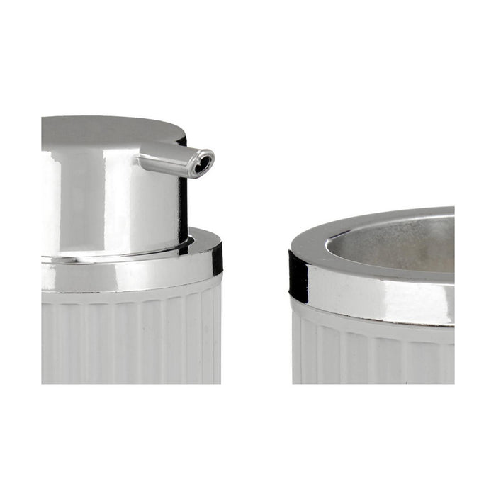 Set de Baie 3 Piese Gri Plastic