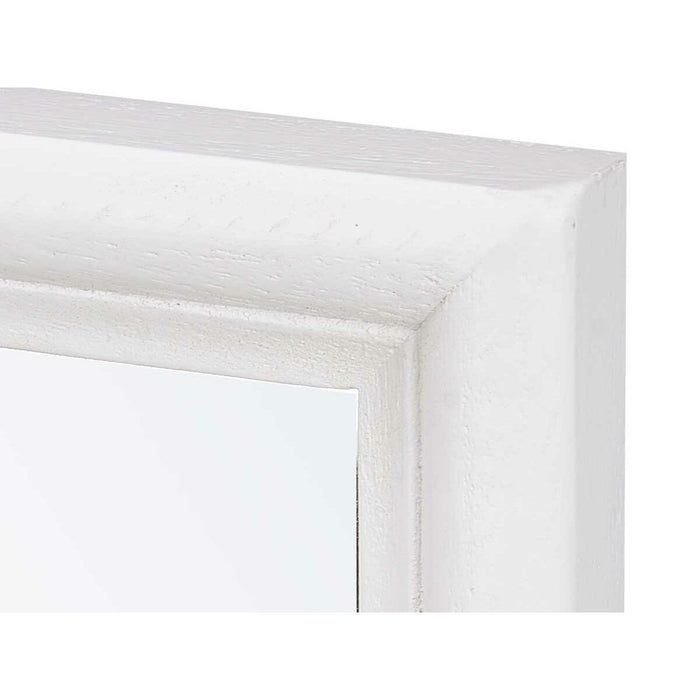 Oglindă de perete Lemn Alb 65 x 85 x 65 cm