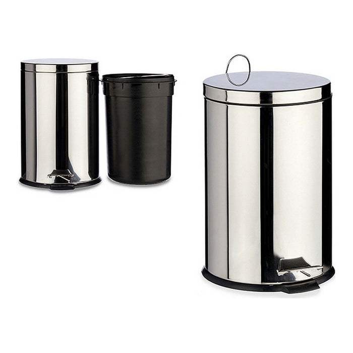 Coș de gunoi pentru hârtie Oțel inoxidabil (20 L)