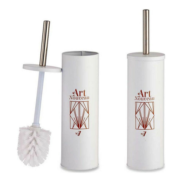 Perie pentru toaletă Art Nouveau Oțel Plastic (9,5 x 37,5 x 9,5 cm)