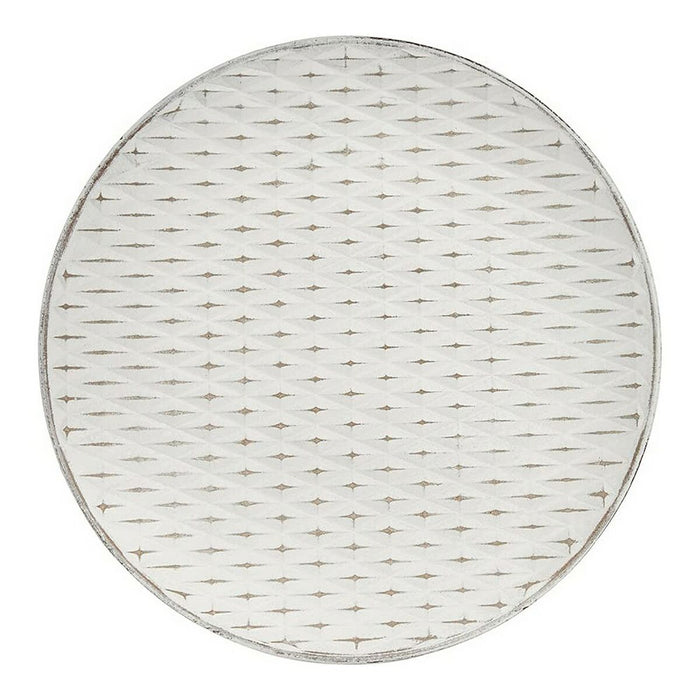 Masa laterală Romb Lemn (40 x 39 x 40 cm)