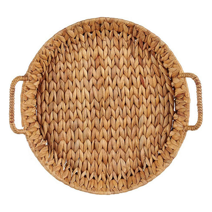 Decorațiune pentru Centrul Mesei Cu mânere Maro Metal Zambilă de apă 41,5 x 10,5 x 38 cm