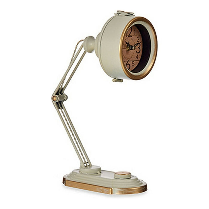 Stolní hodiny Negru Bej Metal 12 x 34 x 23 cm