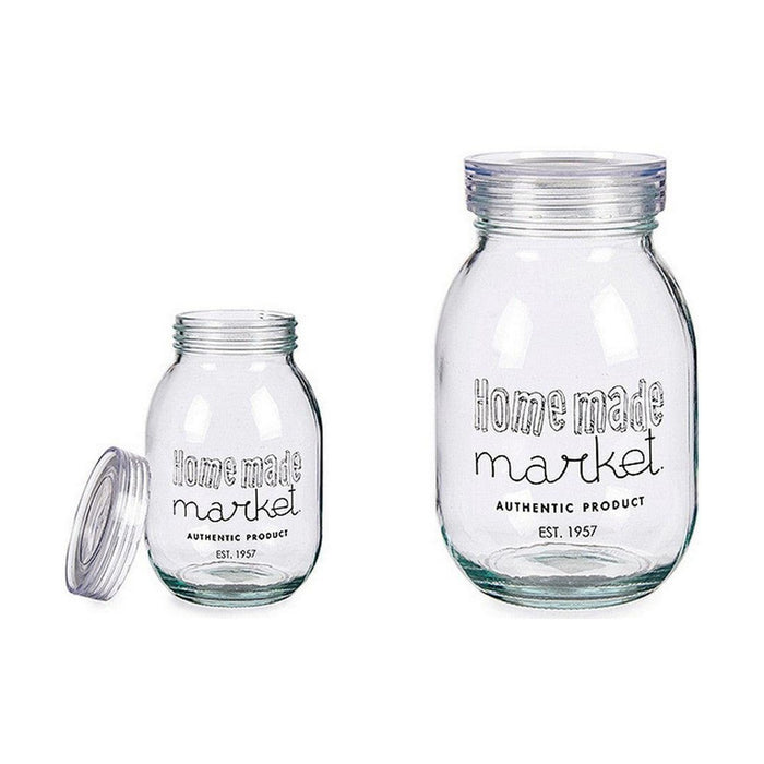 Staniu Market Transparent Sticlă 1,8 L 13 x 20,8 x 13 cm