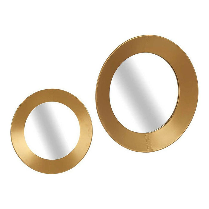 Oglindă de perete Geam Auriu* Metal (7,5 x 60 x 60 cm)