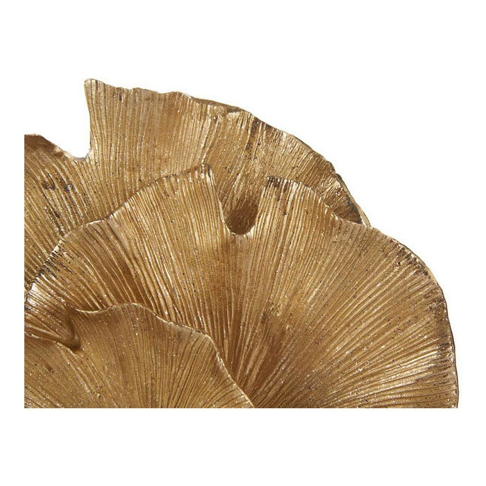 Figură Decorativă Floare Auriu* polirășină (8 x 24,5 x 22 cm)