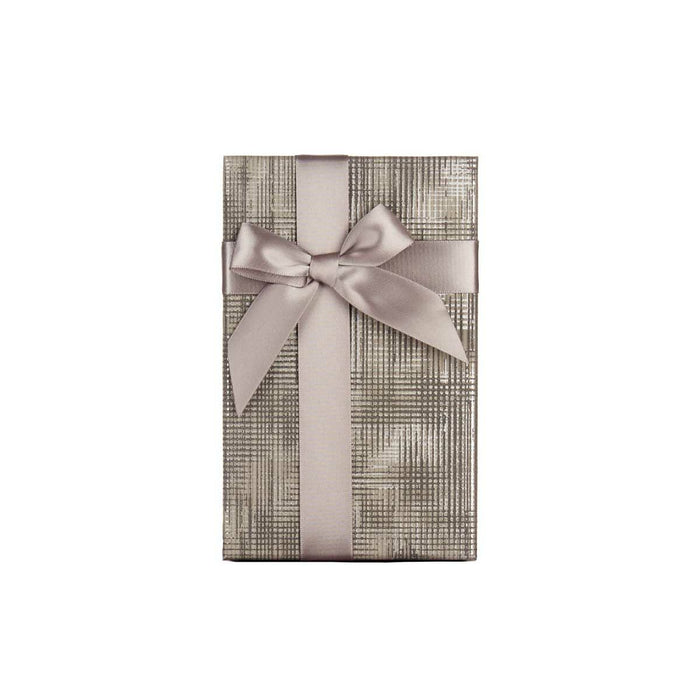 Set de Cutii Decorative Antracit Carton Dungi Fundă 3 Piese